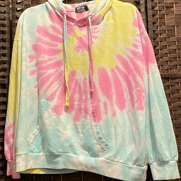 Jolie & Joy Tie Dyed Hoodie - Picture 1 of 4